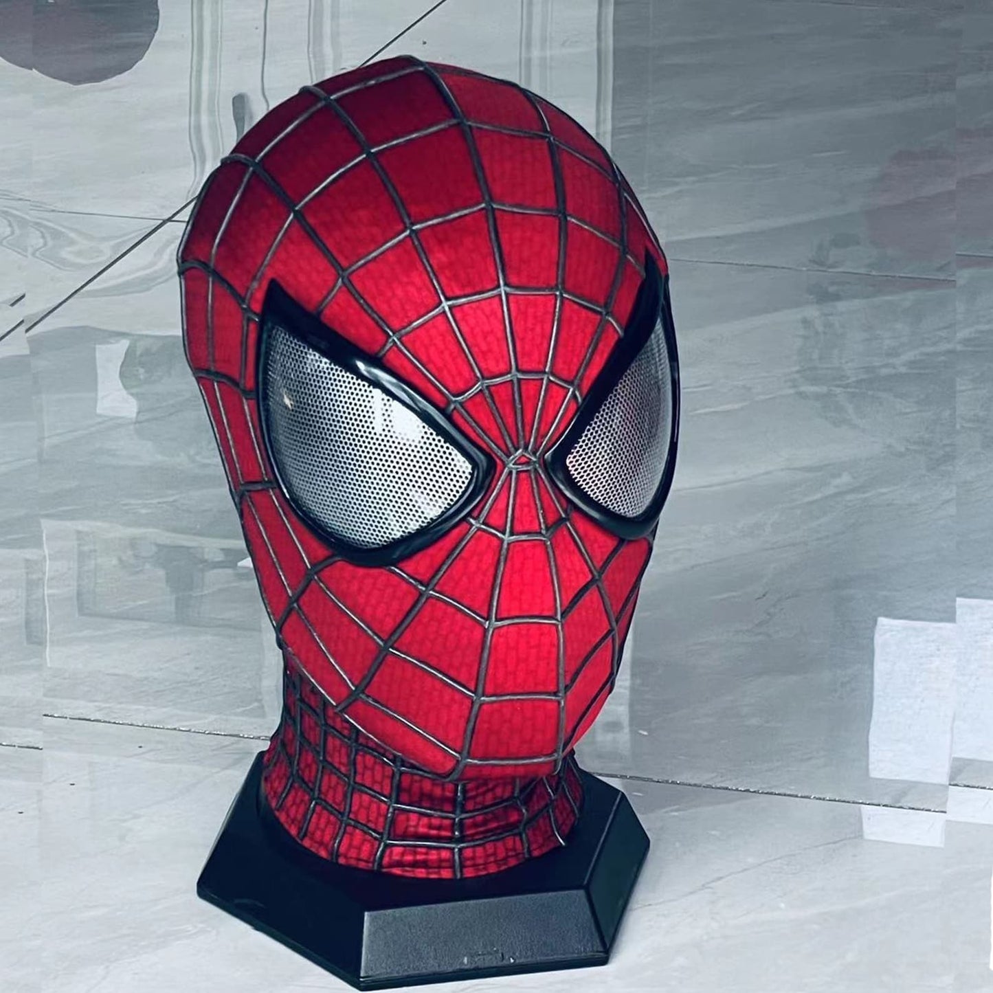 High quality replica of Andrew Garfield's Spider-Man mask (only 7 masks left)