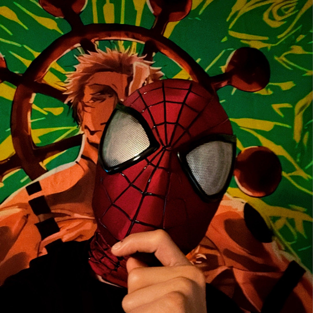 High quality replica of Andrew Garfield's Spider-Man mask (only 7 masks left)